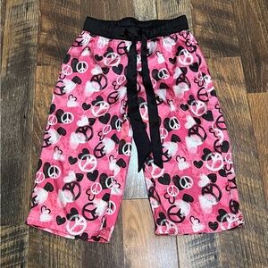 Peace and Love Pink Kids Pajama‎ Pants
